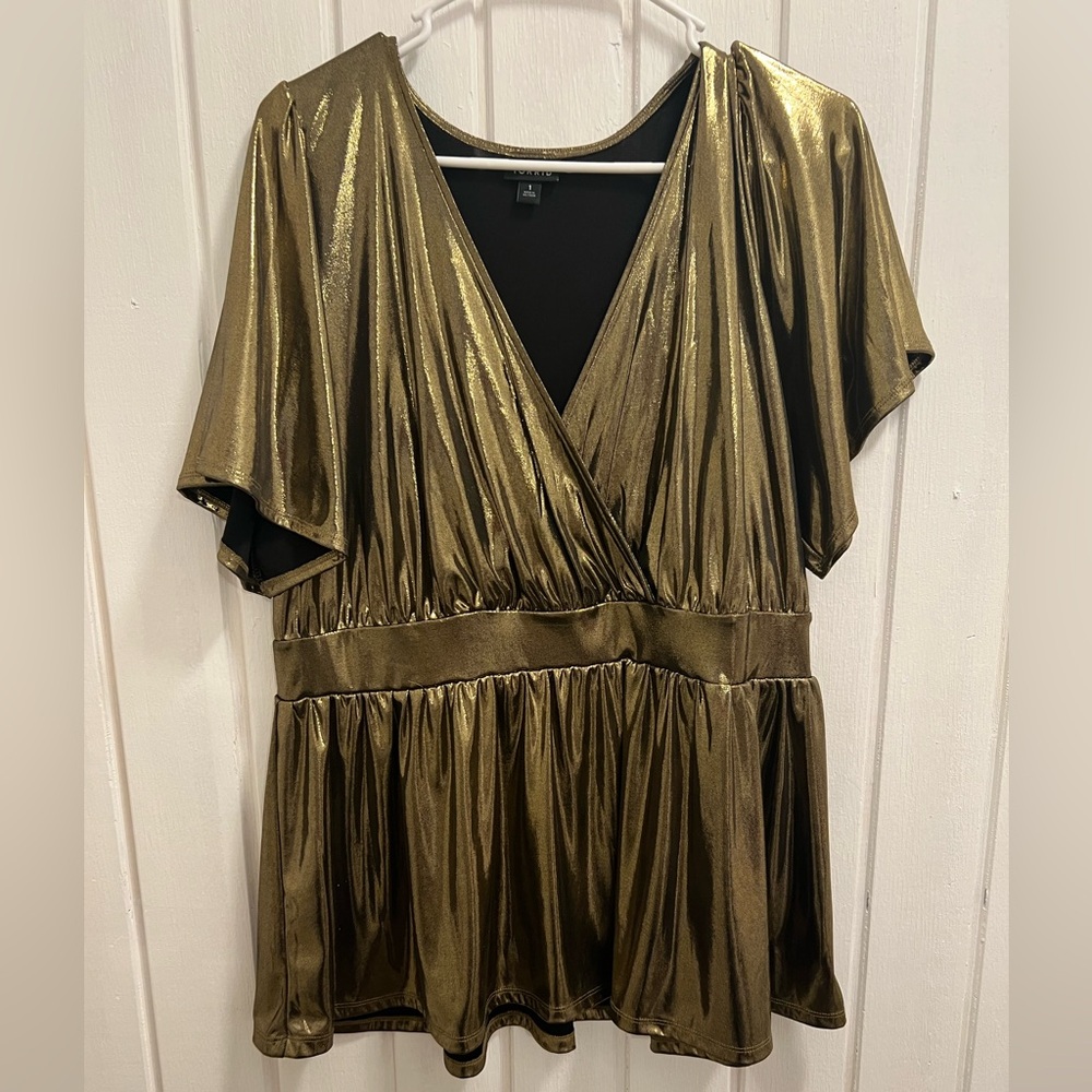 Torrid Gold Top
